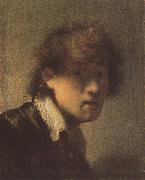 REMBRANDT Harmenszoon van Rijn Self-portrait (mk33) painting